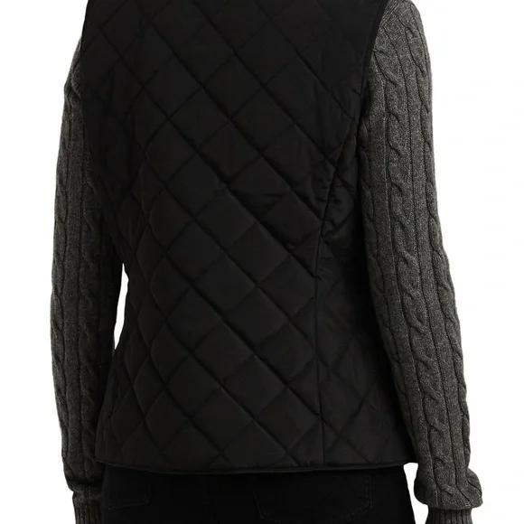 Lauren Ralph Lauren Women's Recycled Quilt Vest W Crest 23" - Picture 8 of 10